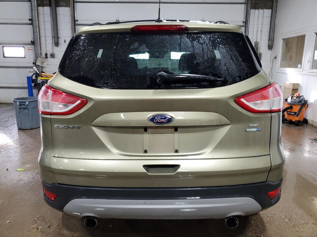 2013 Ford Escape VIN 1FMCU9GX3DUC93590 Copart auction photo, front end / side damage thumbnail 6