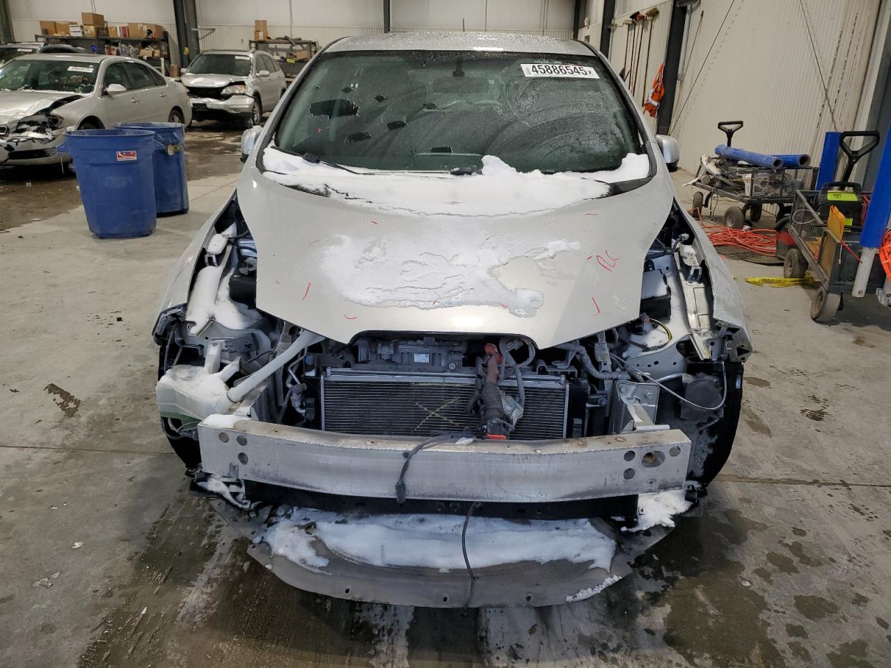 2015 Nissan Leaf VIN 1N4AZ0CP5FC307955 Copart auction photo, front end damage thumbnail 5