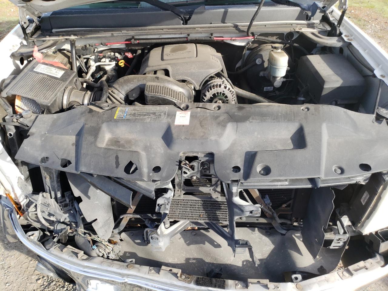 2008 GMC Sierra VIN 2GTEC19J681250356 Copart auction photo, front end damage thumbnail 11