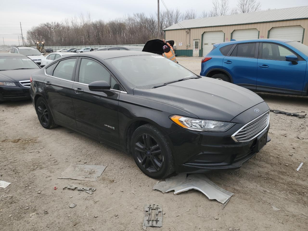 2018 Ford Fusion VIN 3FA6P0LU0JR207726 Copart auction photo, minor dent/scratches damage thumbnail 4