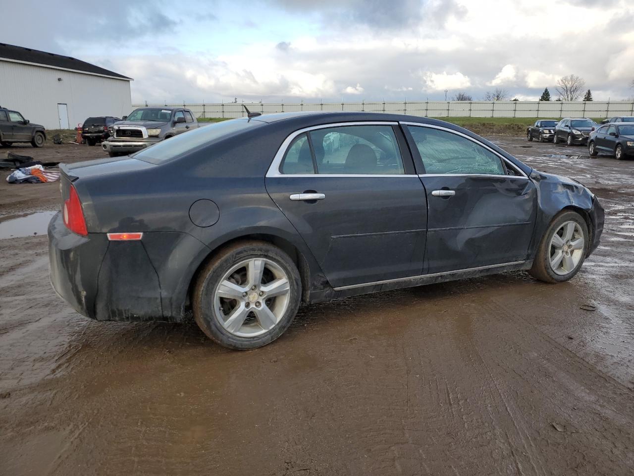 2011 Chevrolet Malibu VIN 1G1ZC5E15BF396285 Copart auction photo, front end / side damage thumbnail 3