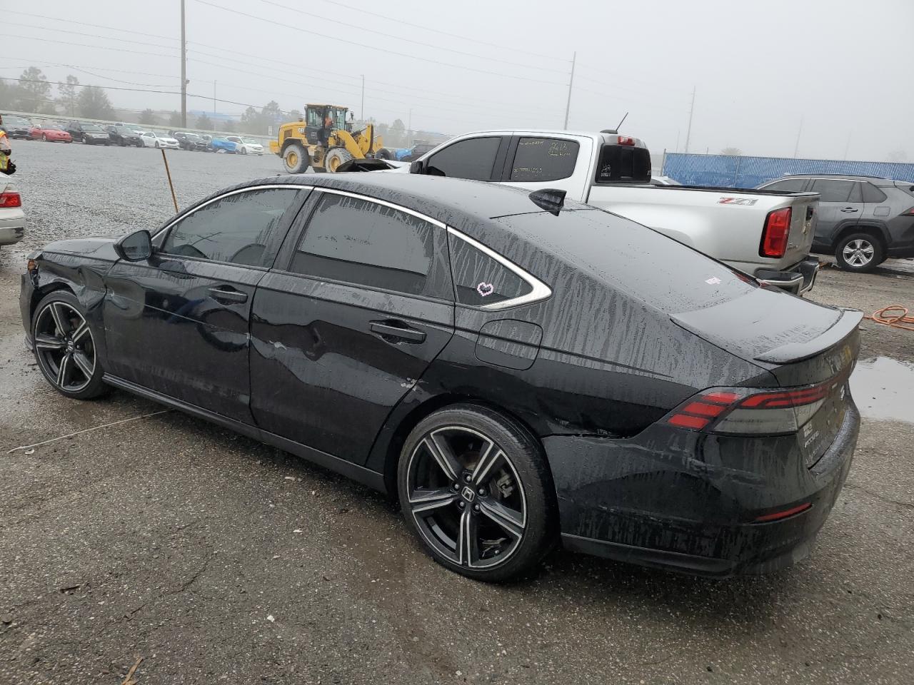 2024 Honda Accord VIN 1HGCY2F52RA009120 Copart auction photo, side damage thumbnail 2