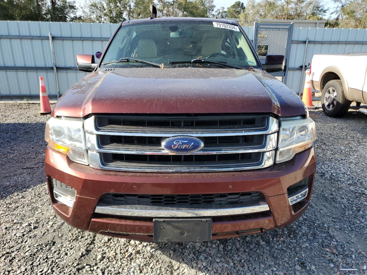 2015 Ford Expedition VIN 1FMJU1KT6FEF49022 Copart auction photo, top/roof / minor dent/scratches damage thumbnail 5