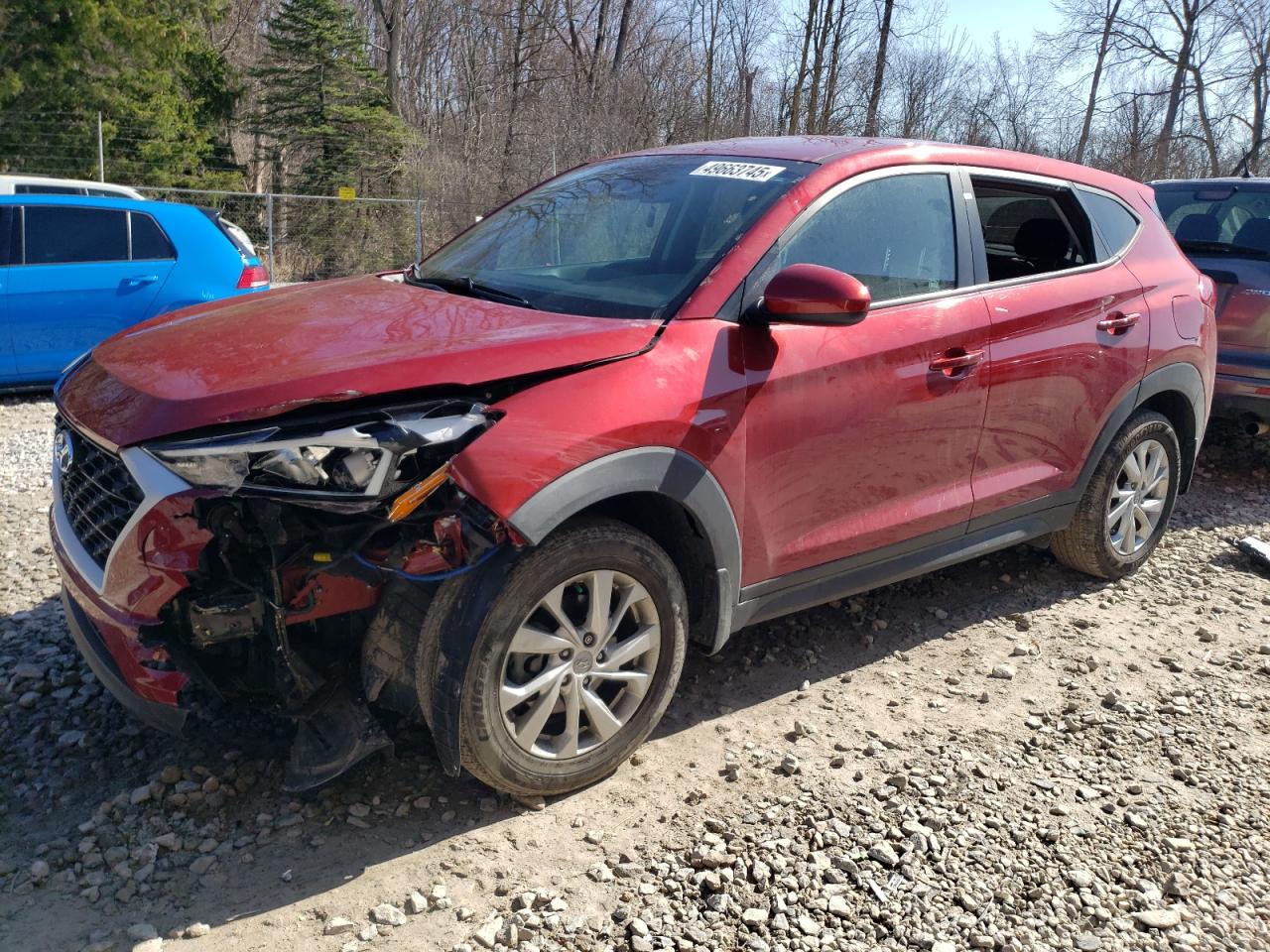 2021 Hyundai Tucson VIN KM8J23A42MU360740
