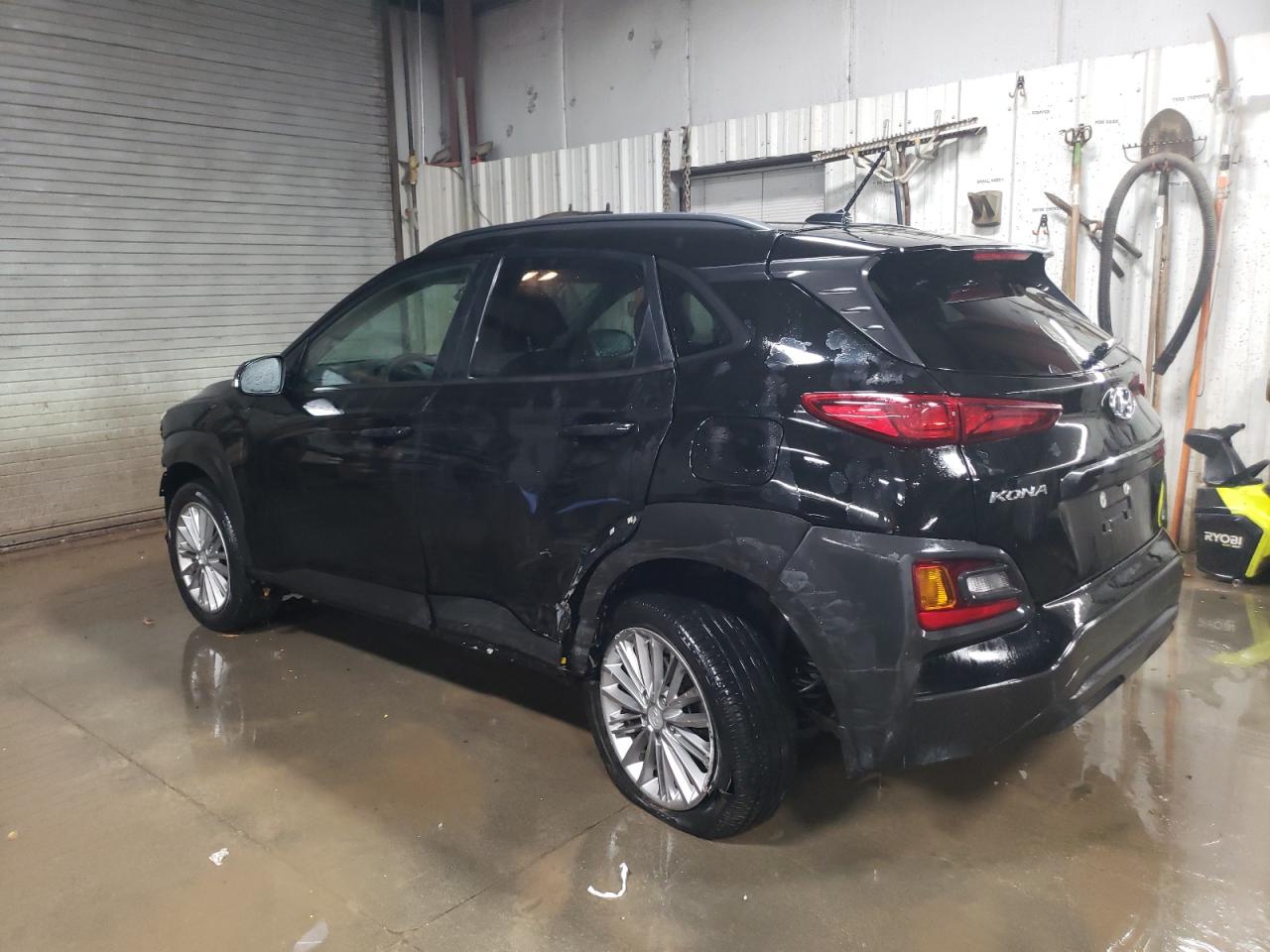 2019 Hyundai Kona VIN KM8K2CAA3KU357076 Copart auction photo, front end damage thumbnail 2