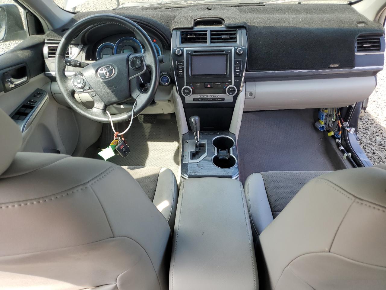 2012 Toyota Camry VIN 4T1BD1FK5CU052440 Copart auction photo, side / front end damage thumbnail 8