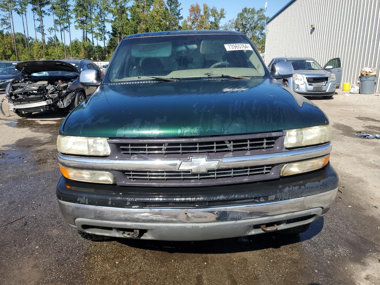 2001 Chevrolet Silverado VIN 1GCEK19T11E166115 Copart auction photo, rear end / undercarriage damage thumbnail 5