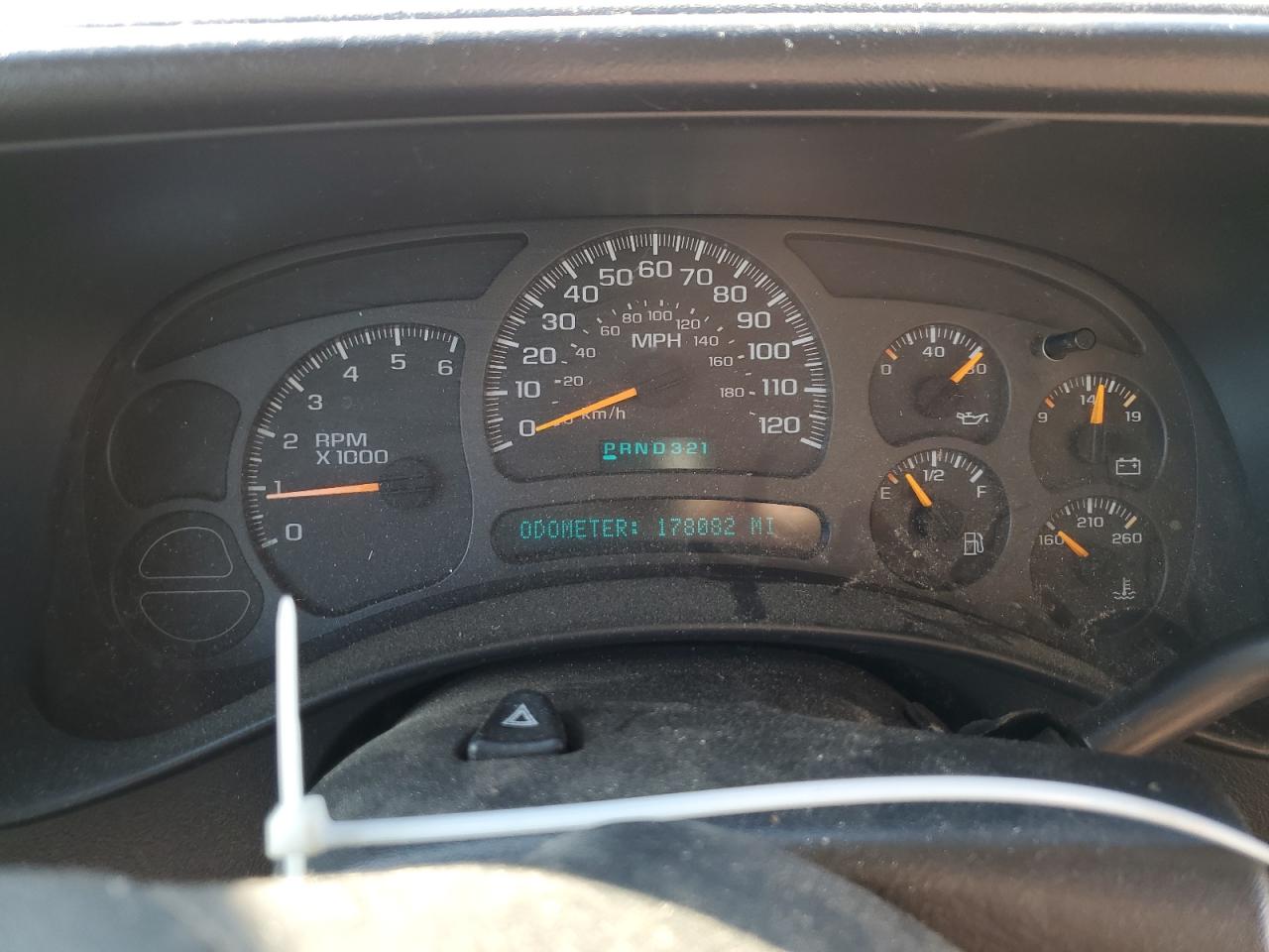 2003 Chevrolet Silverado VIN 1GCEK19V03E320186 Copart auction photo, all over damage thumbnail 9