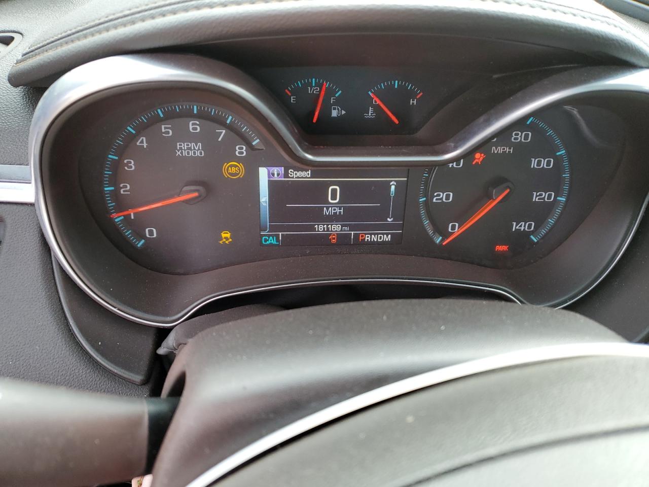 2016 Chevrolet Impala VIN 2G1115S38G9181041 Copart auction photo, front end / mechanical damage thumbnail 9