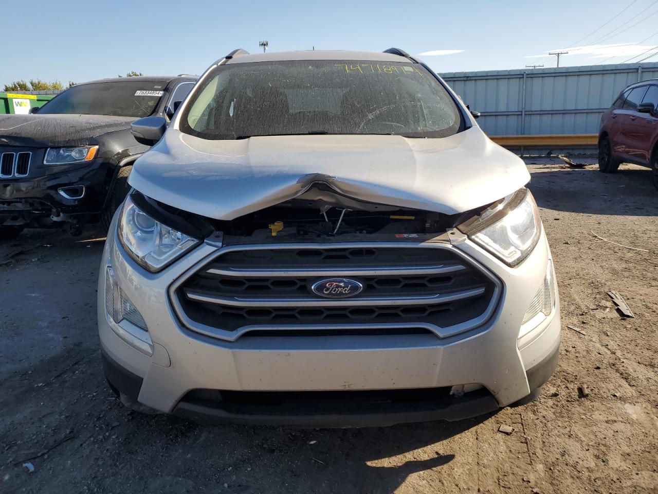 2021 Ford EcoSport VIN MAJ3S2GE0MC400302 Copart auction photo, all over damage thumbnail 5