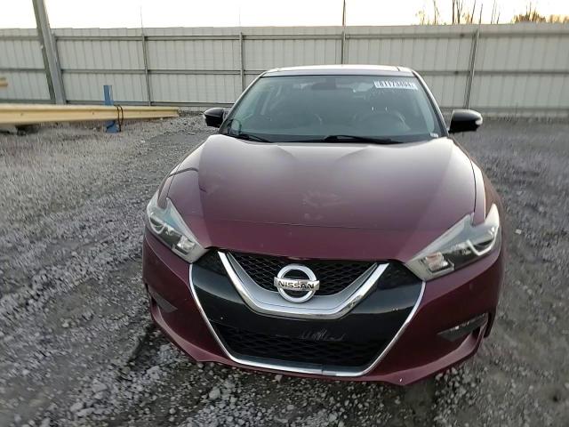 2017 Nissan Maxima VIN 1N4AA6AP8HC391642 Copart auction photo, rear end damage thumbnail 11