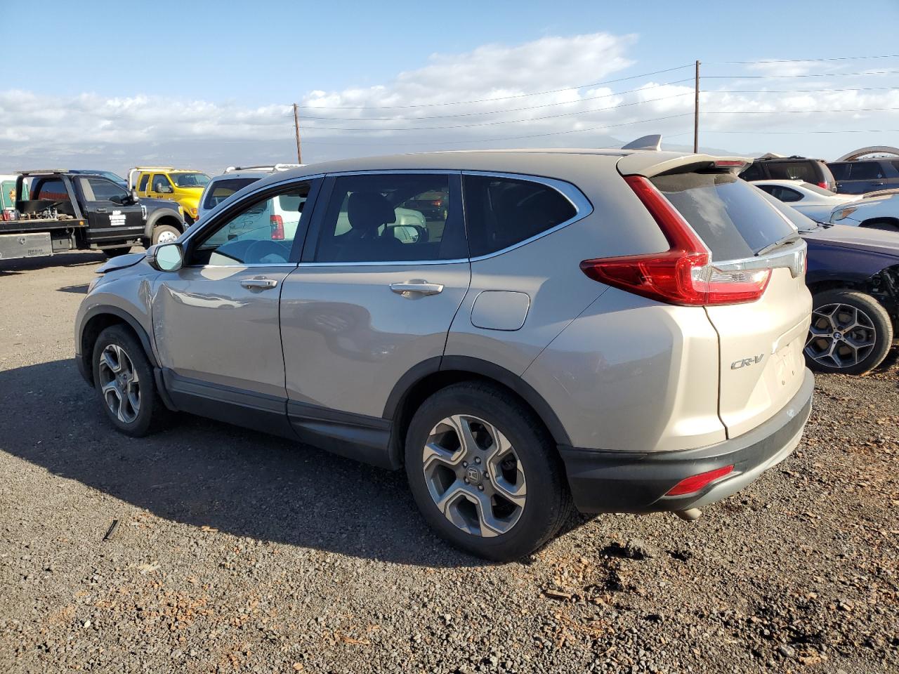 2019 Honda CR-V VIN 2HKRW1H82KH501046 Copart auction photo, undercarriage / mechanical damage thumbnail 2