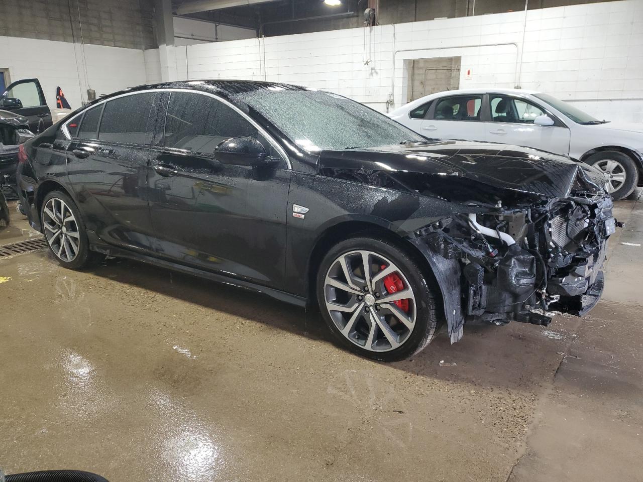 2018 Buick Regal VIN W04GS6SS5J1126063 Copart auction photo, front end damage thumbnail 4