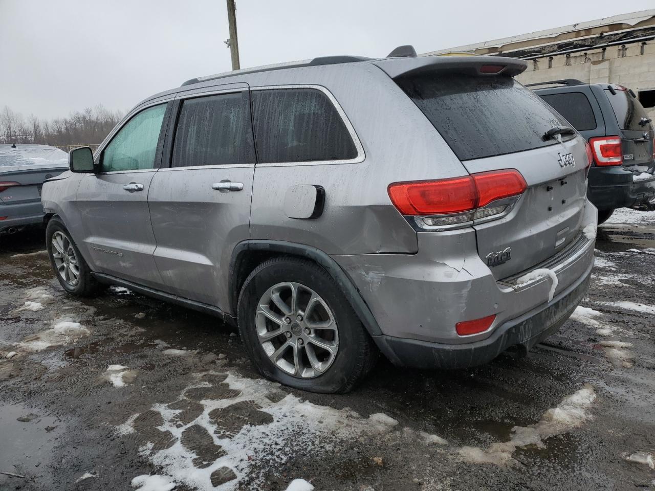 2014 Jeep Grand Cherokee VIN 1C4RJFBG8EC159923 Copart auction photo, front end / rear end damage thumbnail 2