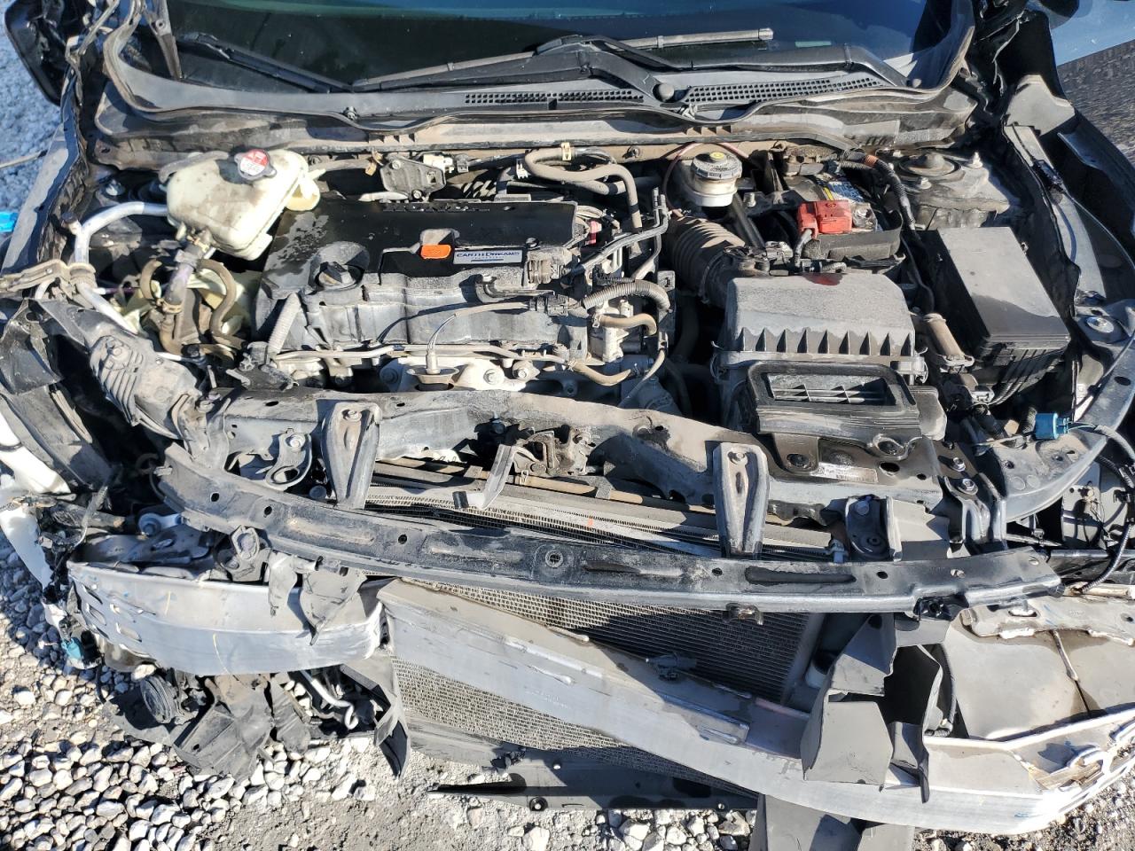 2017 Honda Civic VIN 19XFC2F75HE033144 Copart auction photo, side / front end damage thumbnail 11
