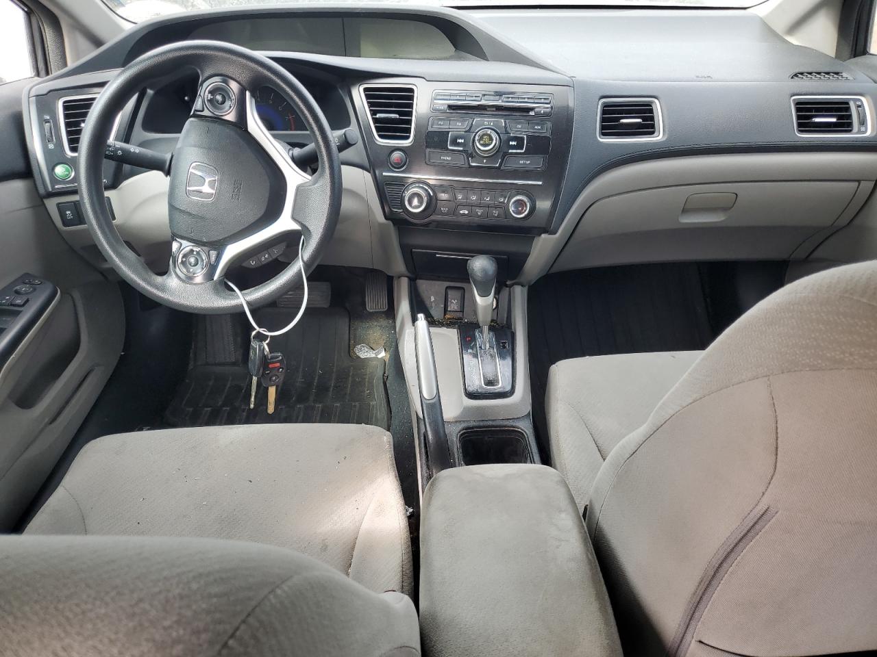2013 Honda Civic VIN 2HGFB2F69DH534466 Copart auction photo, side damage thumbnail 8