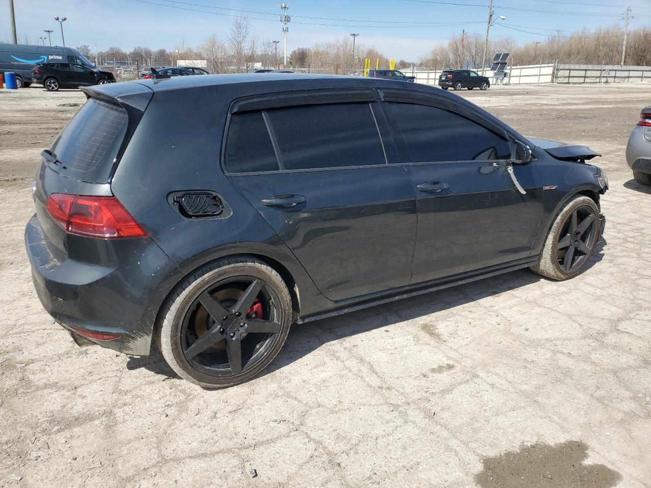 2016 Volkswagen GTI VIN 3VW447AU3GM023325 Copart auction photo, front end / rear end damage thumbnail 3