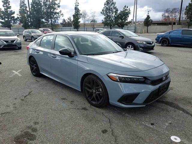 2024 Honda Civic VIN 2HGFE2F50RH545572 Copart auction photo, side / front end damage thumbnail 11