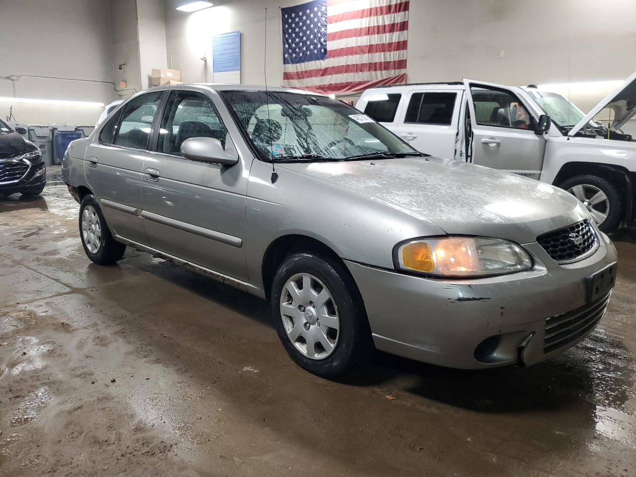 2002 Nissan Sentra VIN 3N1CB51A92L553797 Copart auction photo, rear end damage thumbnail 4
