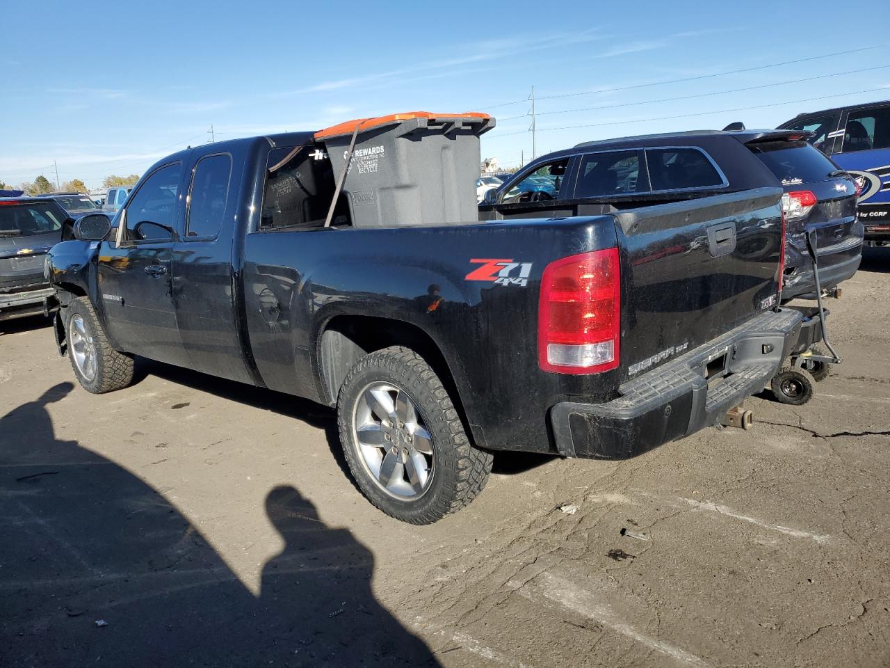2013 GMC Sierra VIN 1GTR2WE70DZ291501 Copart auction photo, front end damage thumbnail 2