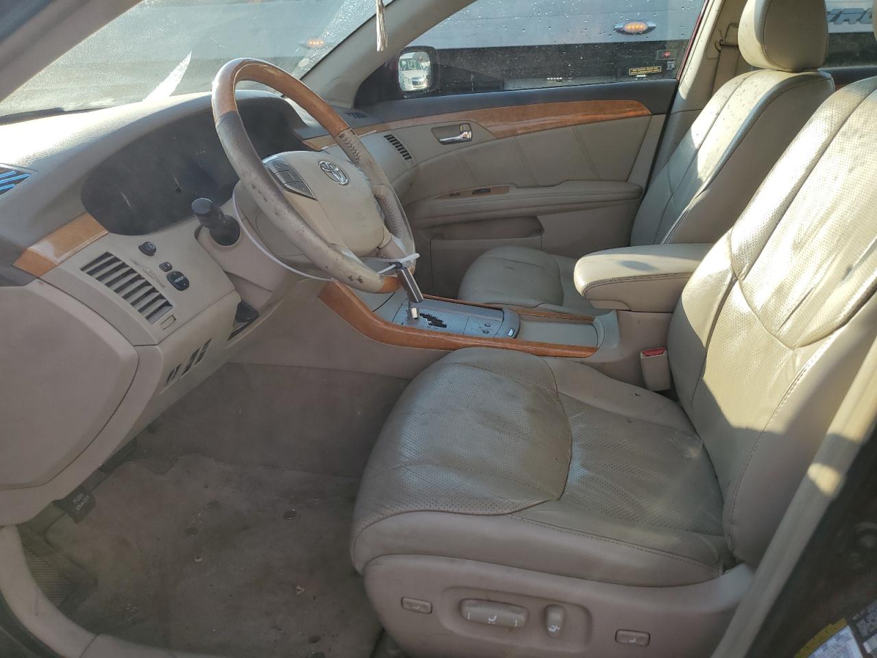 2005 Toyota Avalon VIN 4T1BK36B45U050313 Copart auction photo, side / front end damage thumbnail 7