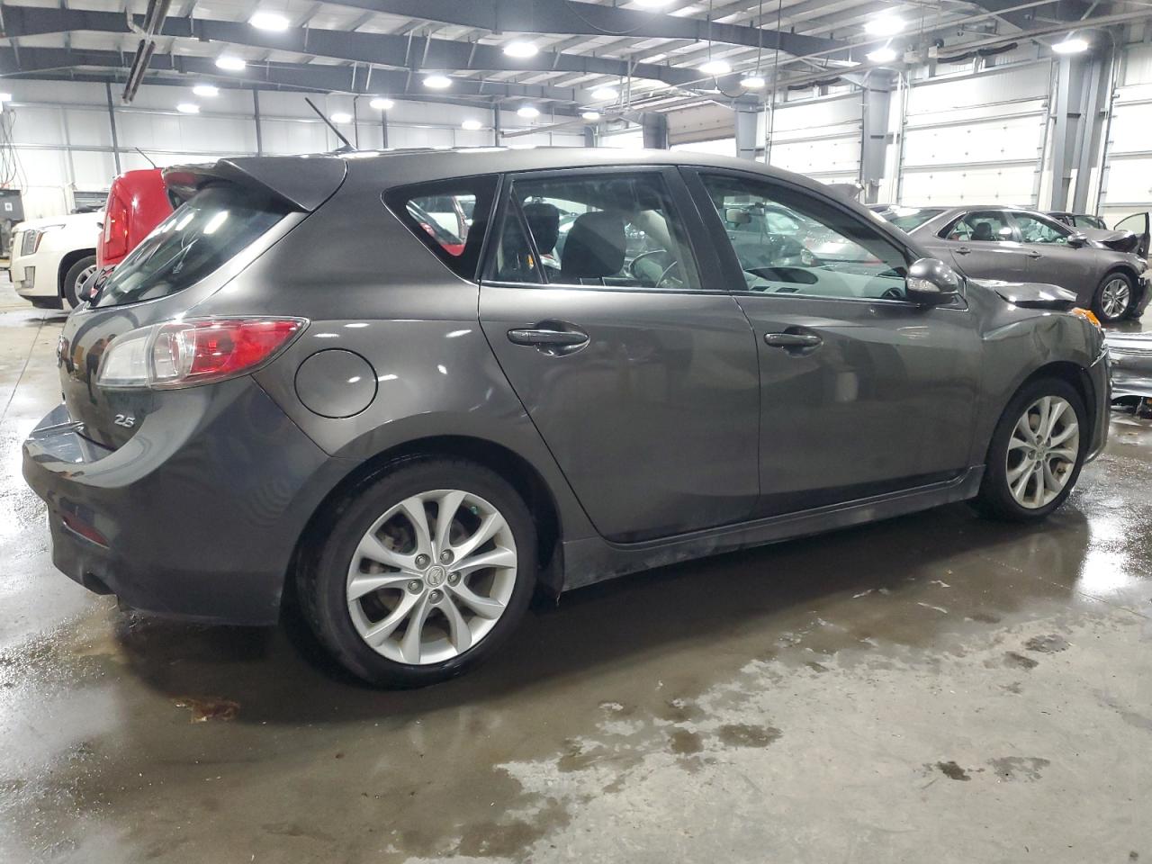 2010 Mazda 3 VIN JM1BL1H56A1156772 Copart auction photo, front end damage thumbnail 3