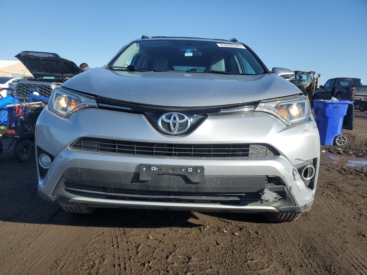 2016 Toyota RAV 4 VIN 2T3WFREVXGW244679 Copart auction photo, front end / side damage thumbnail 5