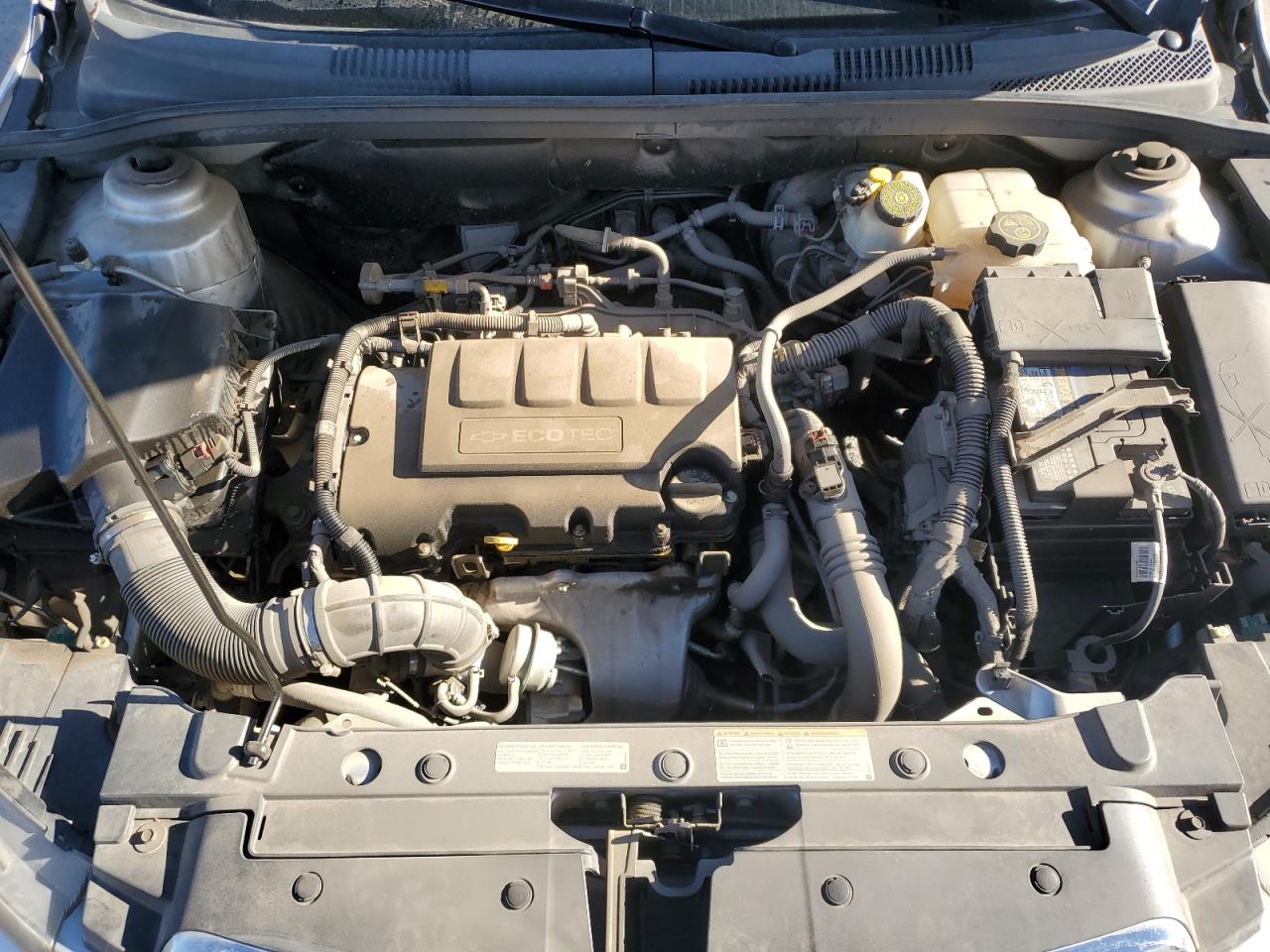 2014 Chevrolet Cruze VIN 1G1PC5SBXE7165837 Copart auction photo, front end / hail damage thumbnail 11