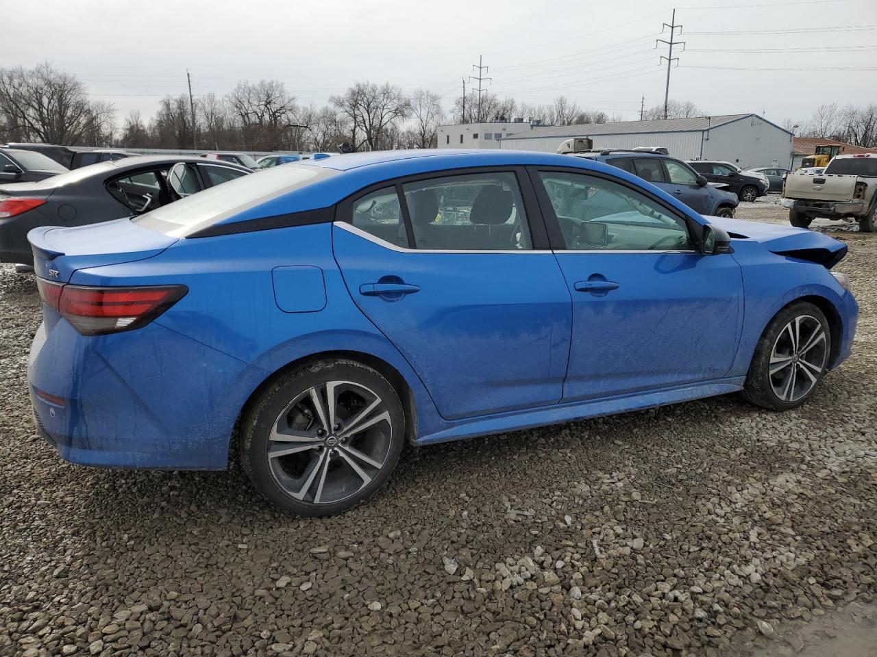 2022 Nissan Sentra VIN 3N1AB8DV4NY300434 Copart auction photo, front end damage thumbnail 3
