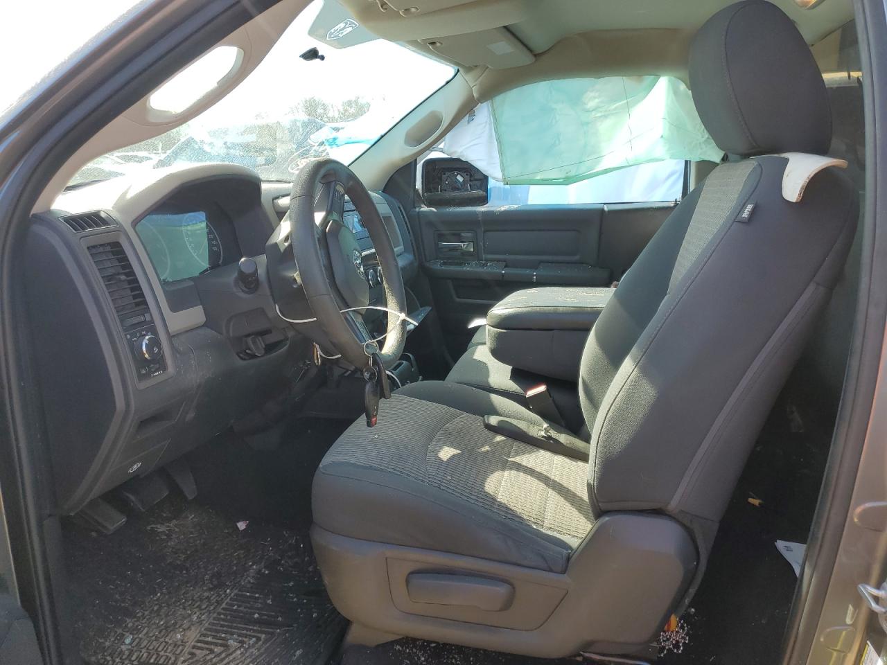 2012 Dodge RAM VIN 3C6JD6AT4CG187660 Copart auction photo, all over damage thumbnail 7