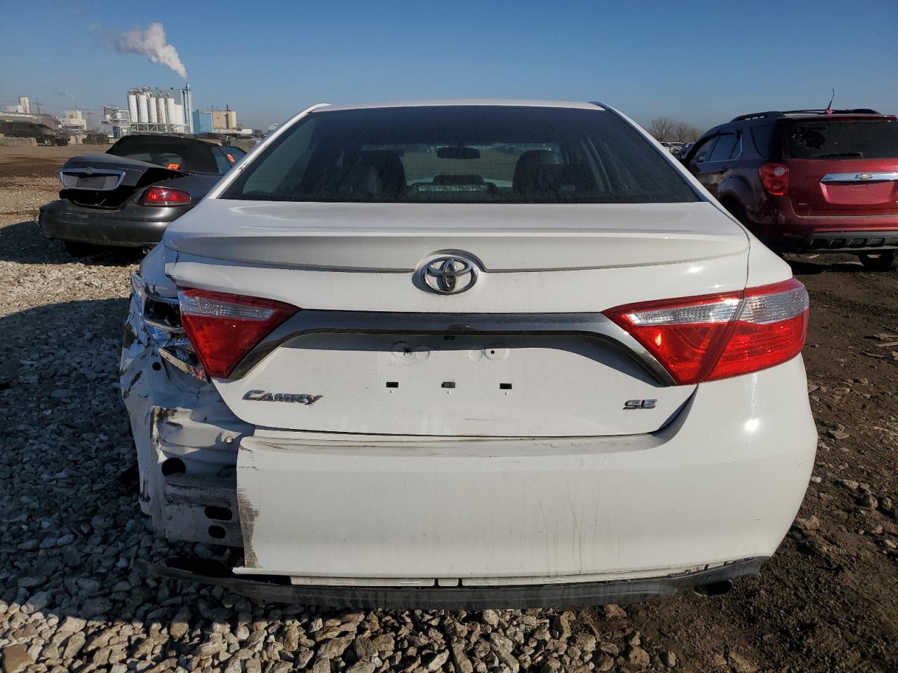 2016 Toyota Camry VIN 4T1BF1FK2GU131659 Copart auction photo, front end / rear end damage thumbnail 6