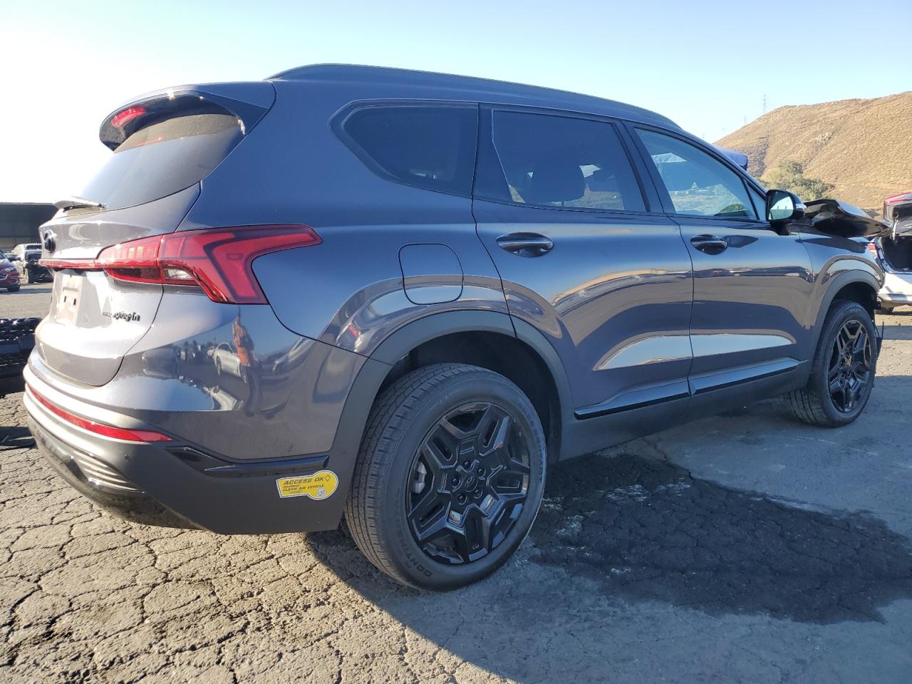 2022 Hyundai Santa Fe VIN KM8S7DA22NU051247 Copart auction photo, front end damage thumbnail 3