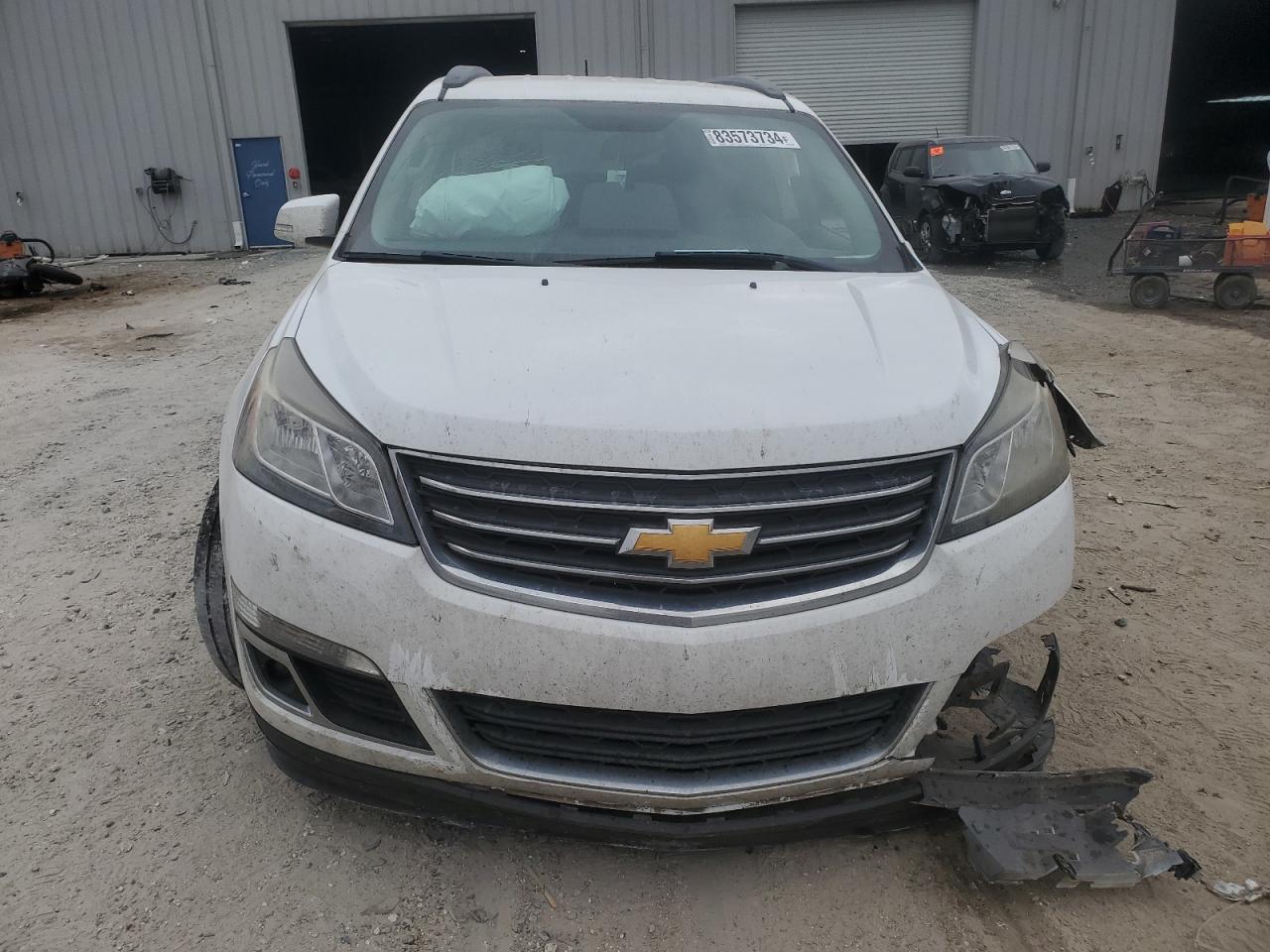 2017 Chevrolet Traverse VIN 1GNKRGKD2HJ279732 Copart auction photo, front end / side damage thumbnail 5