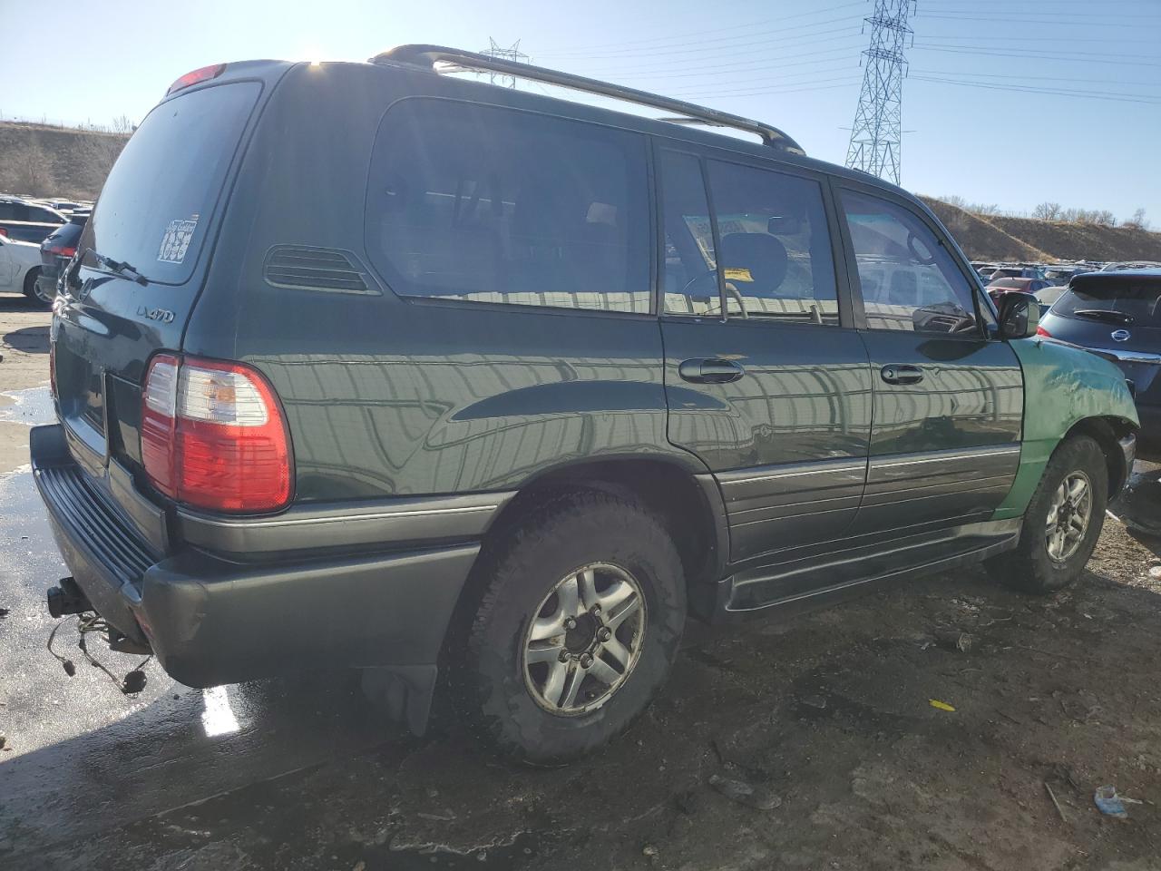 1999 Lexus LX VIN JT6HT00W0X0069481 Copart auction photo, front end / rear end damage thumbnail 3