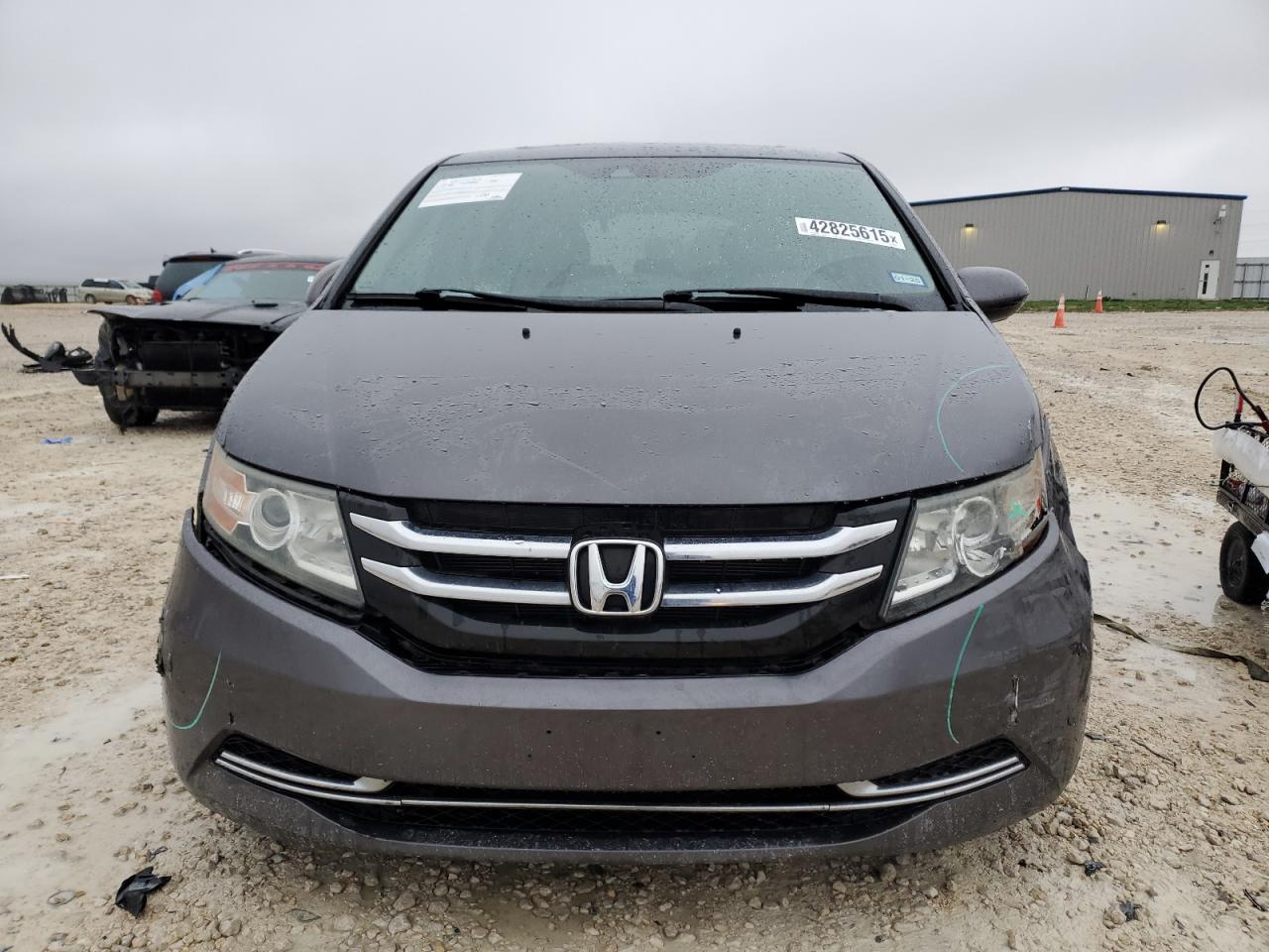 2014 Honda Odyssey VIN 5FNRL5H68EB006626 Copart auction photo, front end / mechanical damage thumbnail 5