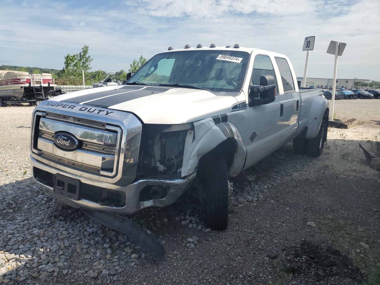2012 Ford F350 VIN 1FT8W3DT0CEC51907 - Copart auction photo