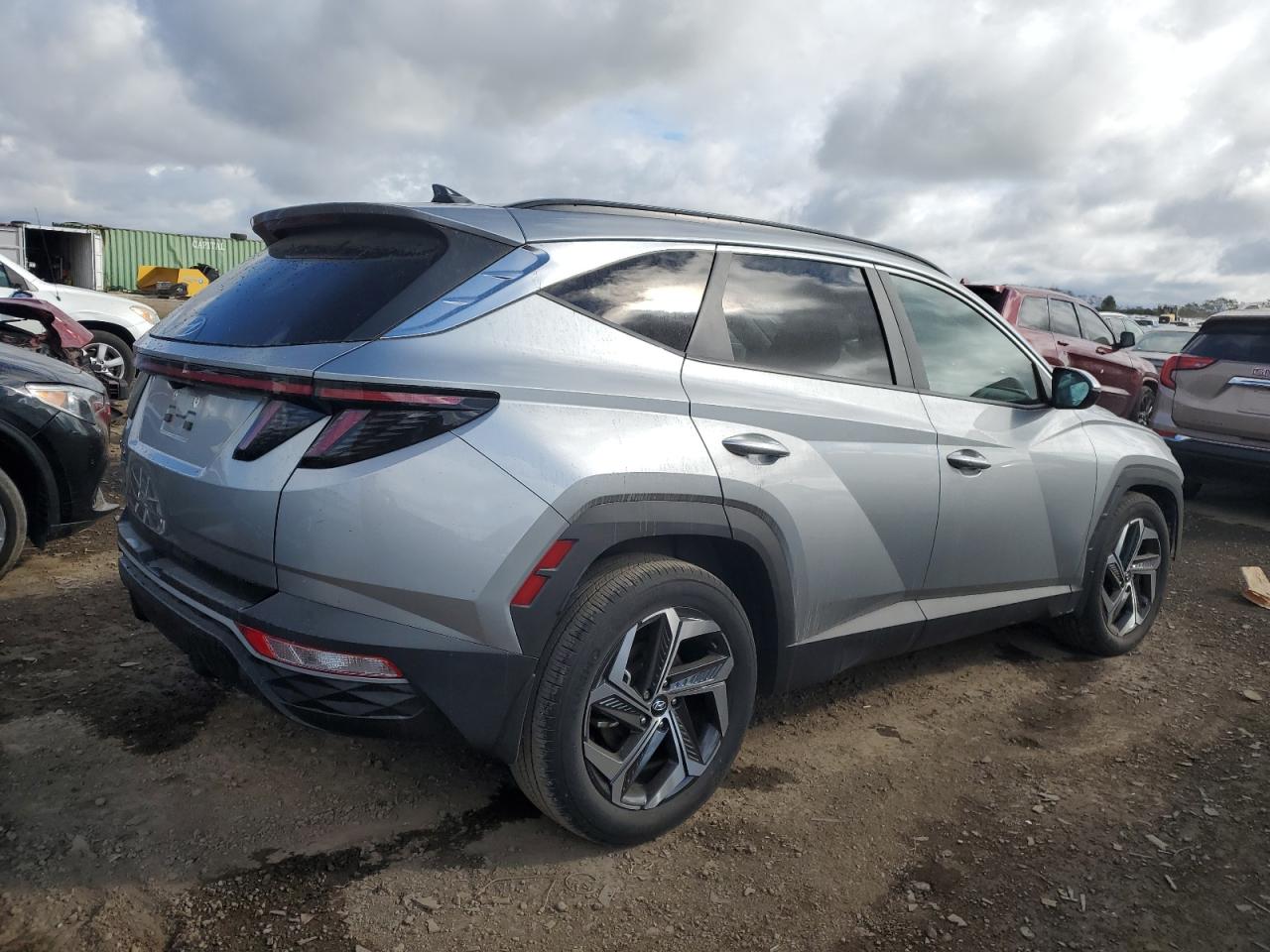 2022 Hyundai Tucson VIN 5NMJC3AE8NH119607 Copart auction photo, front end / minor dent/scratches damage thumbnail 3