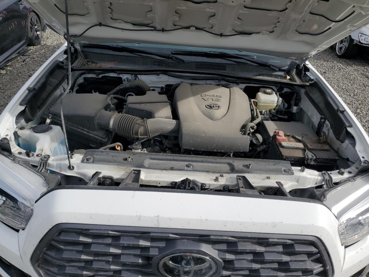 2021 Toyota Tacoma VIN 3TMDZ5BN6MM119963 Copart auction photo, rear end damage thumbnail 11
