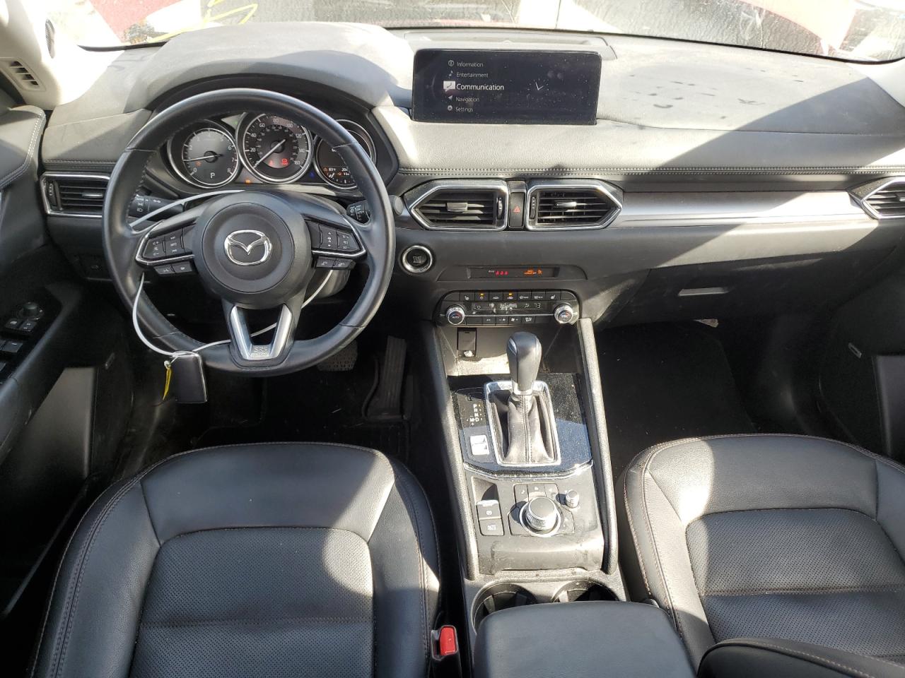 2021 Mazda CX-5 VIN JM3KFBCM9M0495166 Copart auction photo, rear end damage thumbnail 8