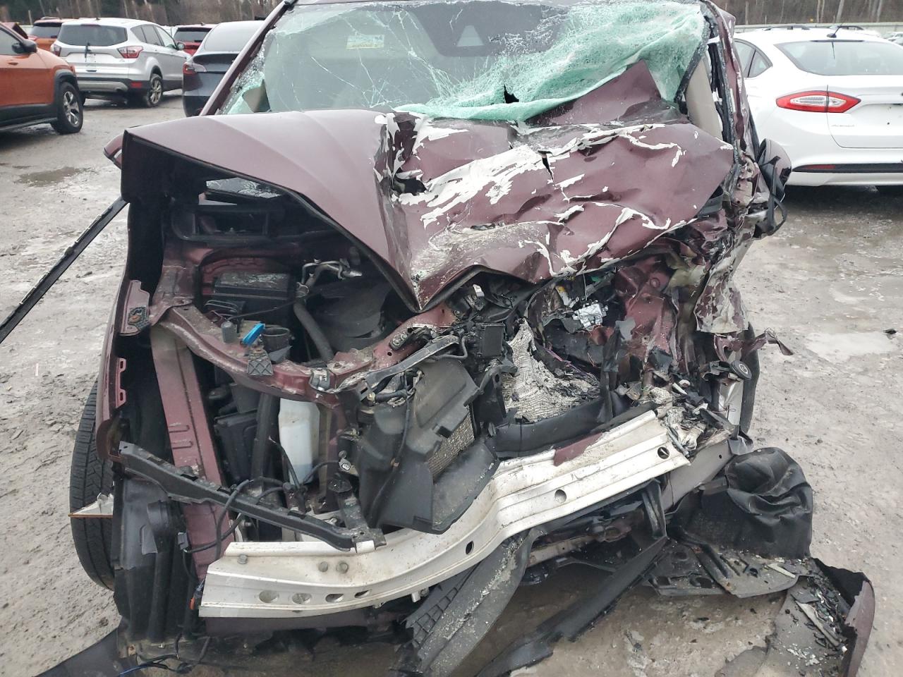 2020 Honda Odyssey VIN 5FNRL6H78LB002085 Copart auction photo, all over damage thumbnail 12