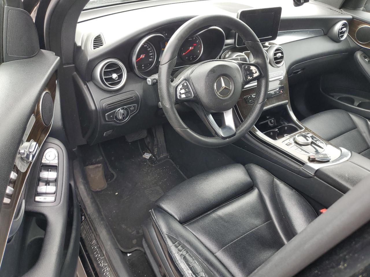 2017 Mercedes-Benz GLC VIN WDC0G4JB2HF149497 Copart auction photo, side damage thumbnail 8