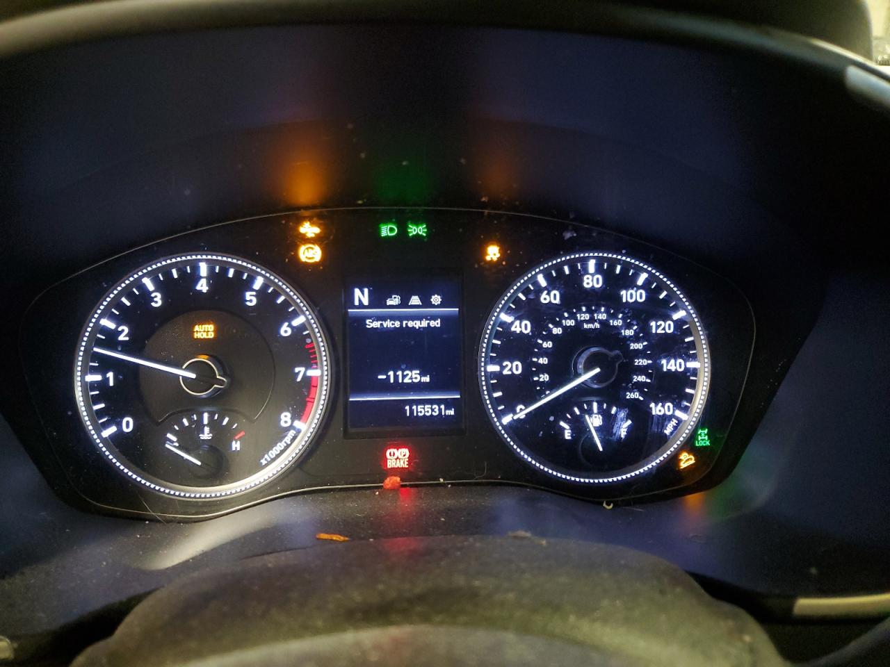 2019 Hyundai Santa Fe VIN 5NMS2CADXKH080111 Copart auction photo, front end damage thumbnail 9