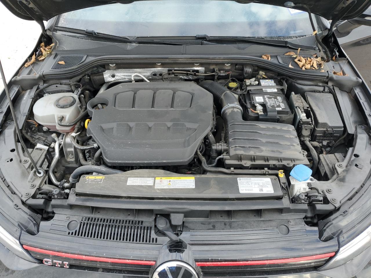 2022 Volkswagen GTI VIN WVWG87CD7NW211974 Copart auction photo, rear end / side damage thumbnail 12