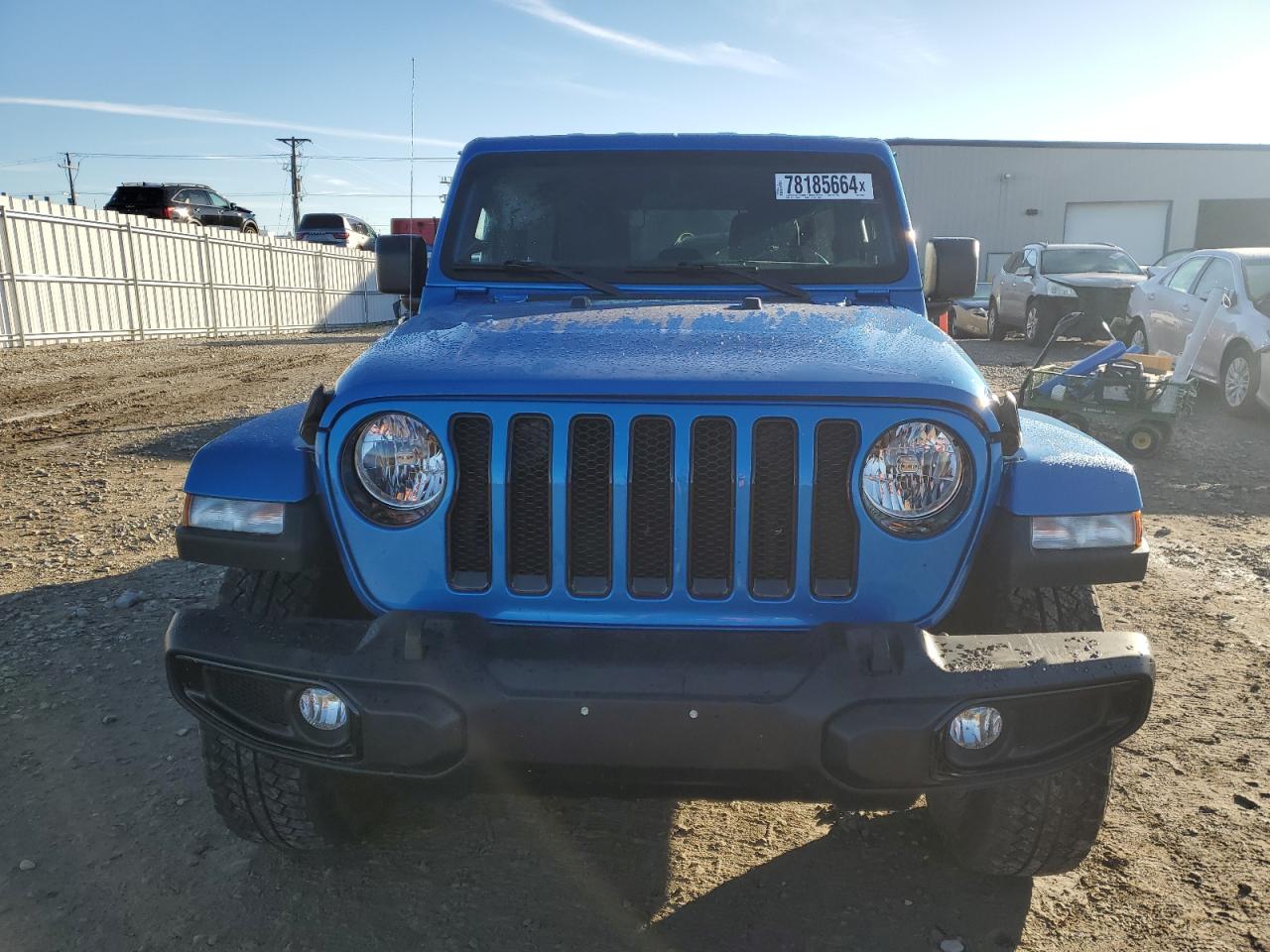 2021 Jeep Wrangler VIN 1C4HJXEG5MW729998 Copart auction photo, side damage thumbnail 5