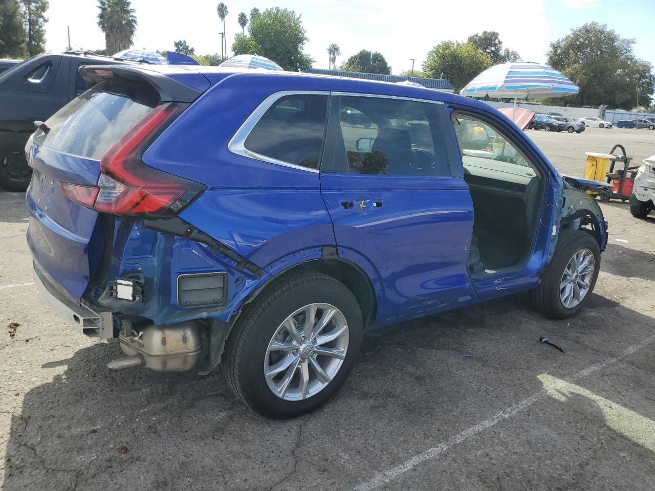 2024 Honda CR-V VIN 2HKRS4H45RH403391 Copart auction photo, all over damage thumbnail 3