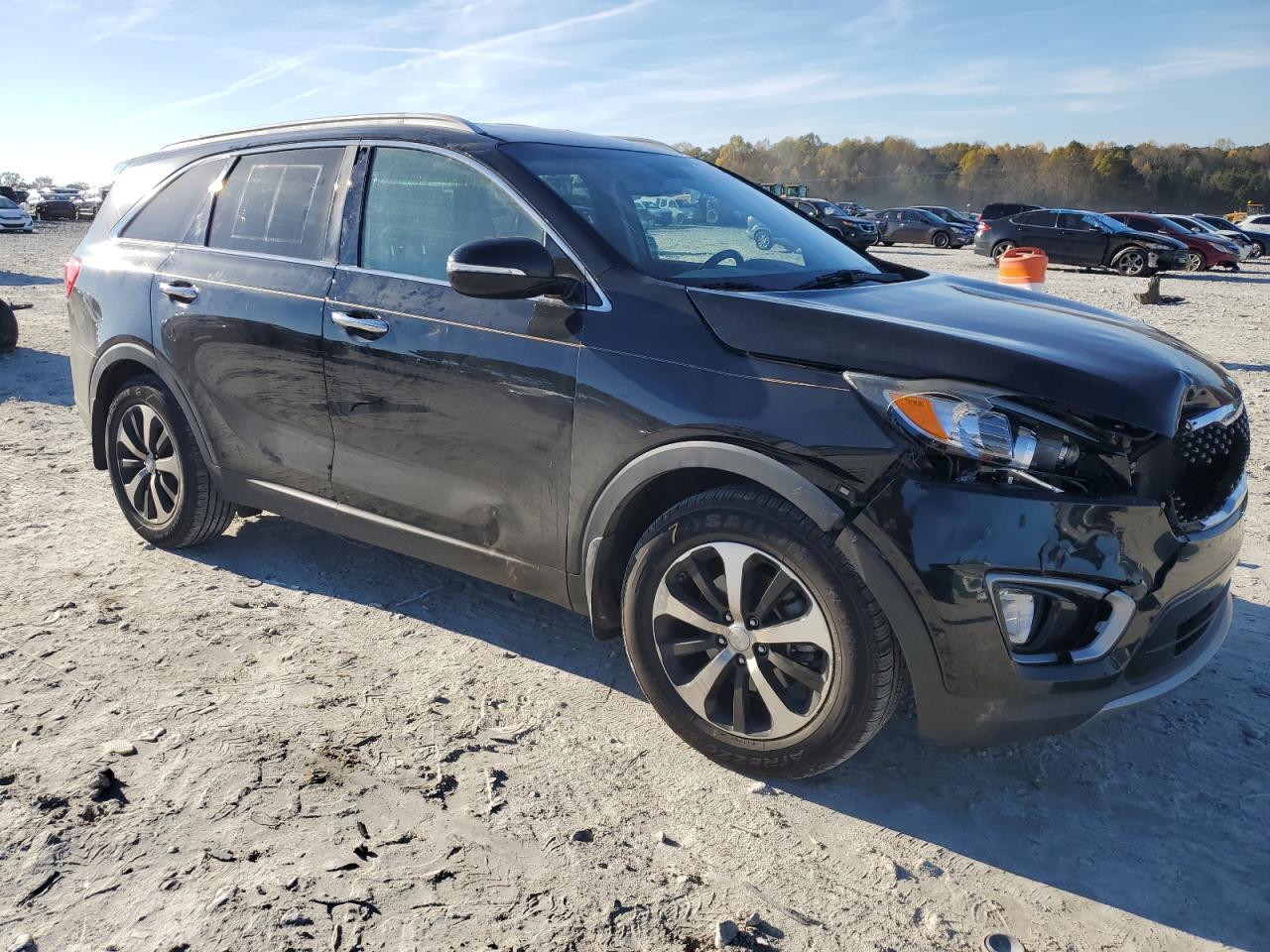 2016 KIA Sorento VIN 5XYPH4A53GG077409 Copart auction photo, front end damage thumbnail 4