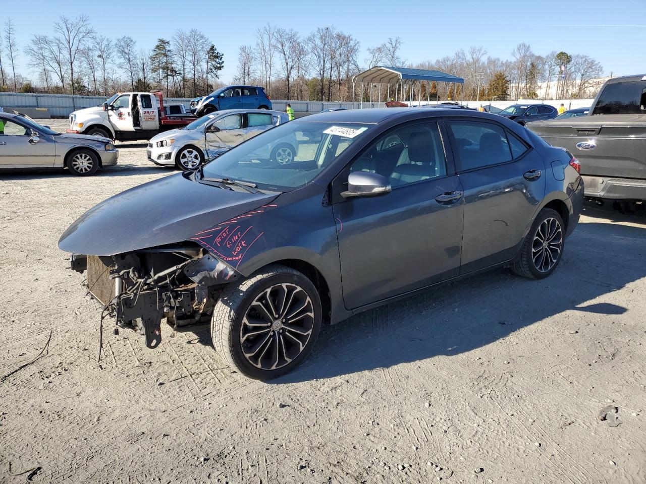 2015 Toyota Corolla VIN 2T1BURHE4FC371386