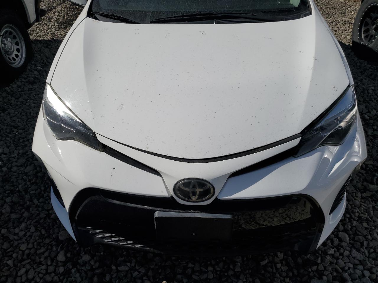 2017 Toyota Corolla VIN 2T1BURHE4HC801839 Copart auction photo, side / rear end damage thumbnail 11
