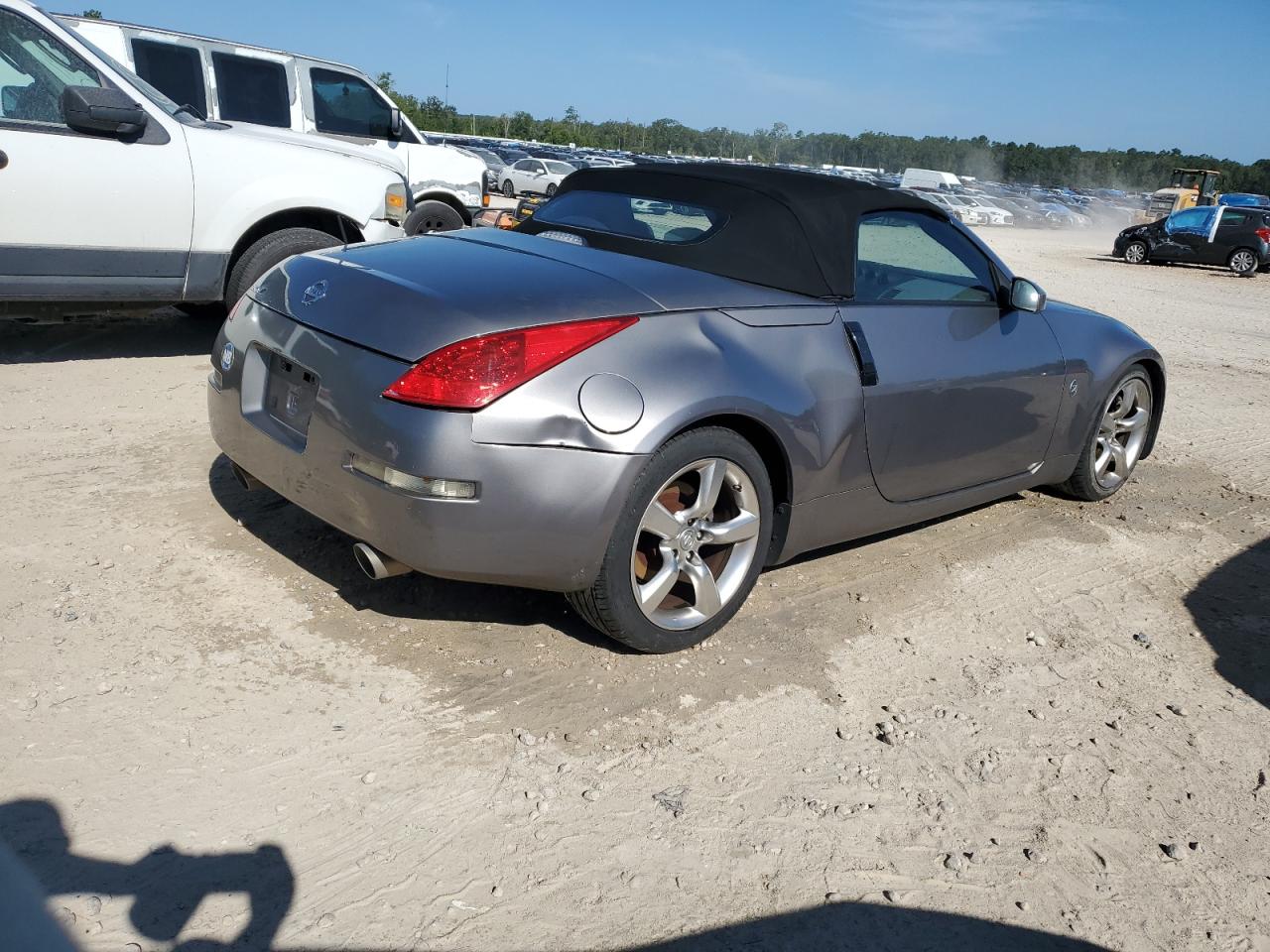 2007 Nissan 350Z VIN JN1BZ36A07M652297 Copart auction photo, rear end damage thumbnail 3