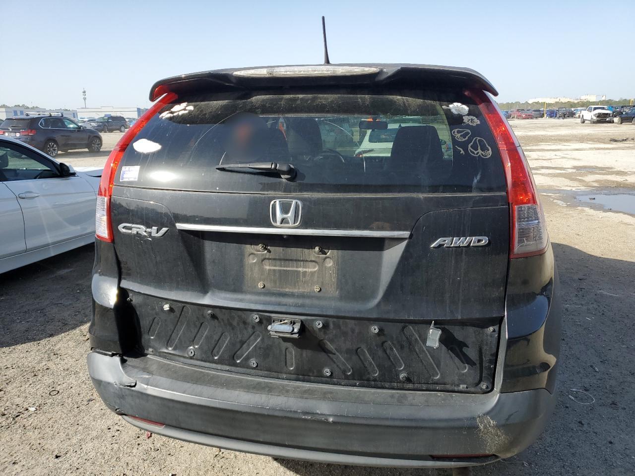 2012 Honda CR-V VIN 2HKRM4H78CH614211 Copart auction photo, front end / mechanical damage thumbnail 6